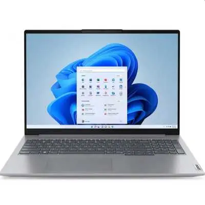 Lenovo ThinkBook laptop 16" WUXGA i5-1335U 16GB 512GB IrisXe W11Pro szürke Lenovo ThinkBook 16 G6 : 21KH00SJ00 fotó