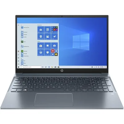 HP Pavilion laptop 15,6" FHD R5-5500U 8GB 512GB Radeon W10 kék HP Pavilion 15-eh1004nh : 396M5EA fotó