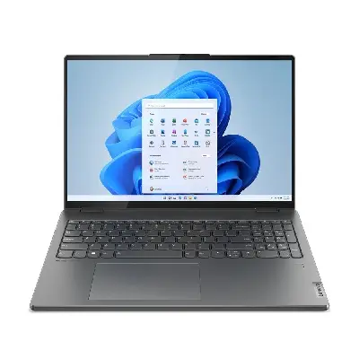 Lenovo Yoga laptop 16" 2,5K i7-1260P 16GB 512GB IrisXe W10 szürke Lenovo Yoga 7 : 82QG0007HV fotó