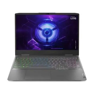 Lenovo LOQ laptop 15,6" FHD R5-7235HS 16GB 512GB RTX3050 DOS szürke Lenovo LOQ 15ARP9 : 83JC001EHV fotó