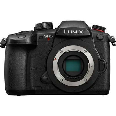 Digitális fényképezőgép Panasonic Lumix G cserélhető objektíves fekete : DC-GH5M2E fotó