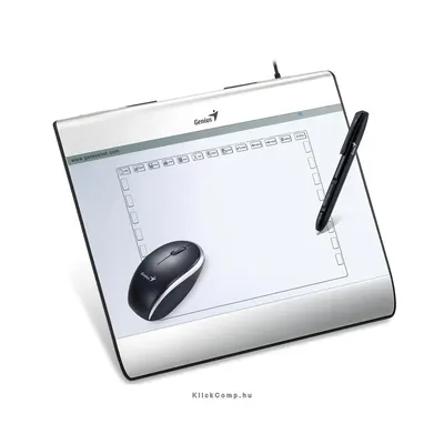 Digitalizáló tábla 6"x8" 2560LPI 29 programozható gomb Genius MousePen i608x : GENIUS-31100060101 fotó
