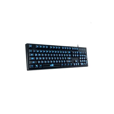 Billentyűzet USB Genius Scorpion K6 RGB multimédiás fekete : GENIUS-31310476110 fotó