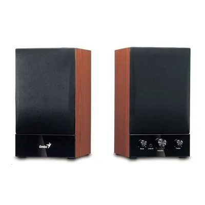 Hangfal 2.0 Genius SP-HF1250B II jack 40W fa hangszóró : GENIUS-31730011400 fotó