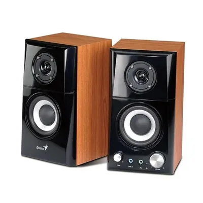 Hangfal 2.0 Genius SP-HF500A II Speaker Wood : GENSSPHF500AII fotó