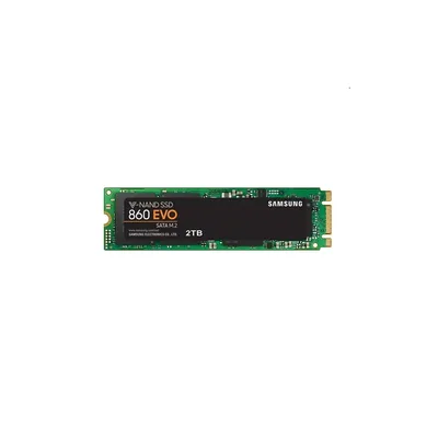 2TB SSD M.2 Samsung 860 EVO Series : MZ-N6E2T0BW fotó
