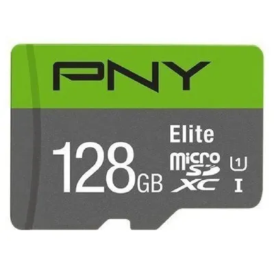 128GB Memória-kártya PNY microSDXC Class10 adapterrel - Már nem forgalmazott termék : P-SDU128V11100EL-GE fotó
