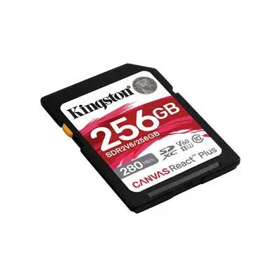 Memória-kártya 256GB microSDXC Class10 Kingston Canvas React Plus : SDR2V6_256GB fotó