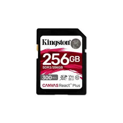 Memória-kártya 256GB microSDXC Class10 Kingston Canvas React Plus : SDR2_256GB fotó