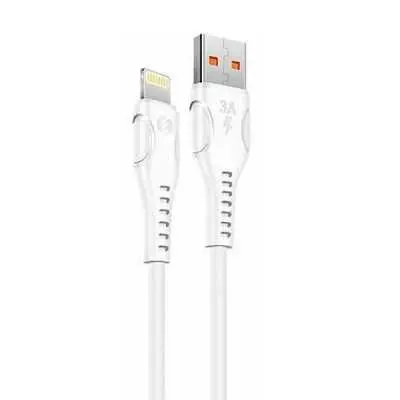 Kábel USB-Lightning 1m gyorstöltés 3A 12W  S-Link : S-Link-31620 fotó