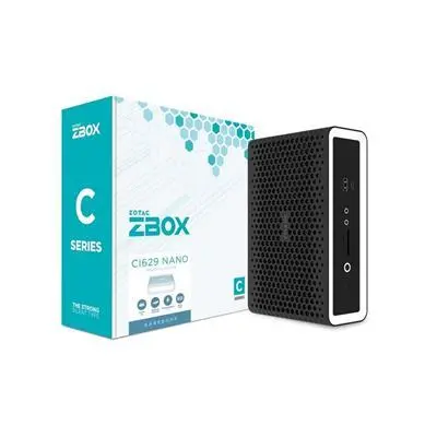 Barebone asztali számítógép Zotac  Mini Core fekete : ZBOX-CI629NANO-BE fotó