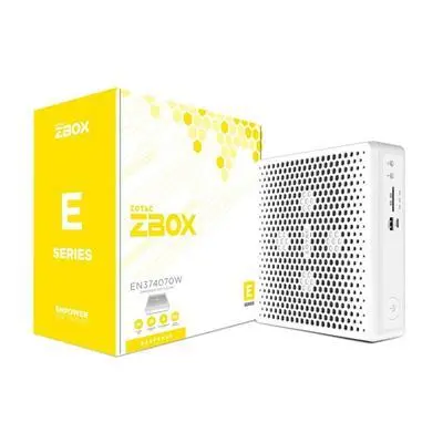 Barebone asztali számítógép Zotac ZBOX Mini fehér : ZBOX-EN374070W-BE fotó