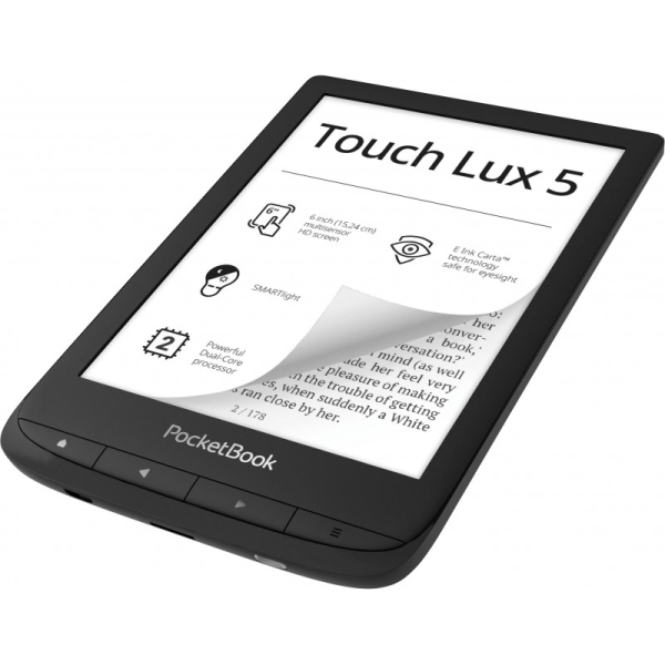 E-book Olvasó 6 PocketBook PB628-P-WW Touch Lux 5 Ink Blac