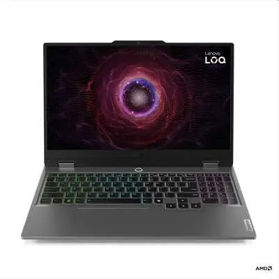 Lenovo LOQ laptop 15,6" 1920x1080 AMD Ryzen 5 7235HS 24GB 1TB FreeDOS : 83JC00ACHV fotó