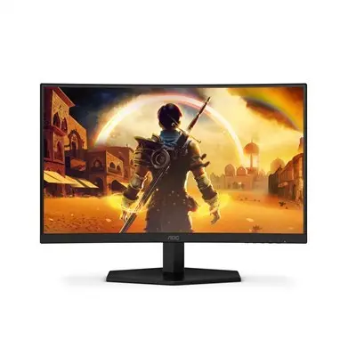 Monitor ívelt Gaming 23.6" 1920x1080 VA 0,5ms HDMIx2 DisplayPort hangszóró AOC C24G42E : C24G42E fotó