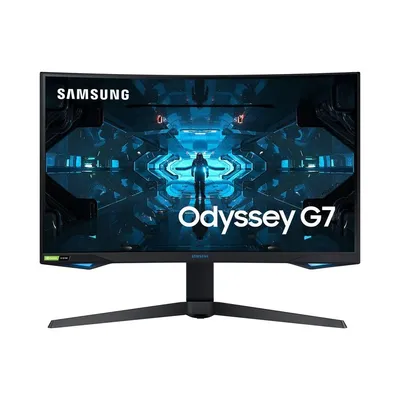 Monitor 27" 2560x1440 VA HDMI DP USB Samsung Odyssey G7 C27G75TQSR : LC27G75TQSRXEN fotó