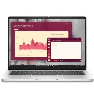 Dell Pro laptop 14" 1920x1080 Core Ultra 7 265U 16GB 512GB Windows 11 Pro : PC14250-40 fotó