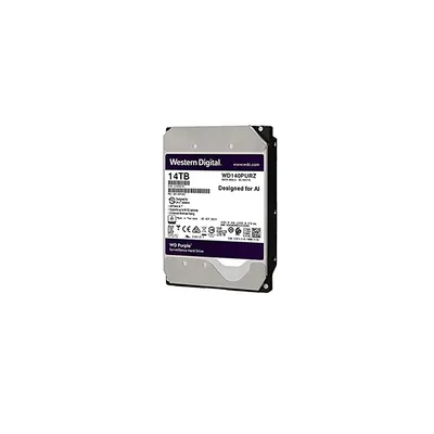 14TB 3.5" HDD SATA3 7200RPM Western Digital Purple 512MB : WD140PURZ fotó