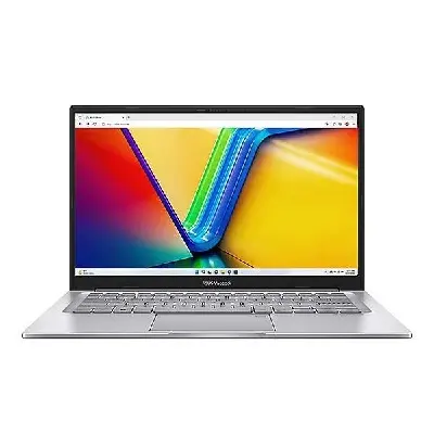 Asus VivoBook laptop 14" FHD i5-1335U 8GB 512GB UHD DOS ezüst Asus VivoBook 14 : X1404VA-AM423 fotó