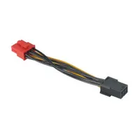 Kábel átalakító 8pin PCIe2.0 - 6pin PCIe 10cm Akasa : AK-CB052