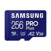 Memória-kártya 256GB microSDXC Class10 Samsung PRO Plus + adapter : MB-MD256SA_EU