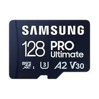 Memória-kártya 128GB microSDXC Class10 Samsung PRO Ultimate + kártyaol : MB-MY128SB_WW